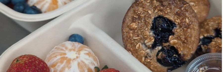 Oatmeal Banana Blueberry Cups