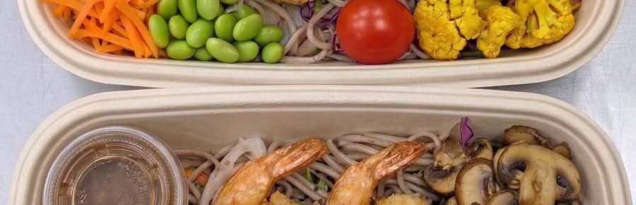 Soba Noodle Salad with Shrimp & Mushrooms