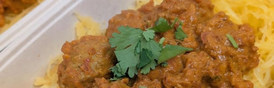 Turkey Tikka Masala Spaghetti Squash