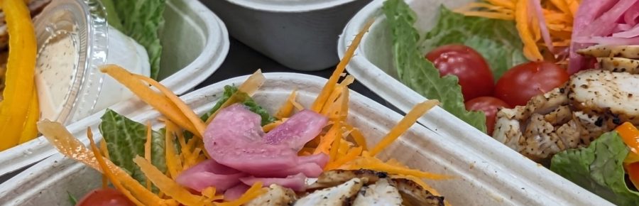 chicken shawarma salad